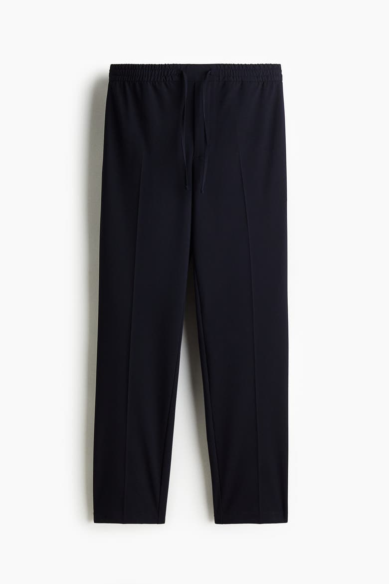 Slim-fit Dressy Joggers, Alternate, color, Dark blue