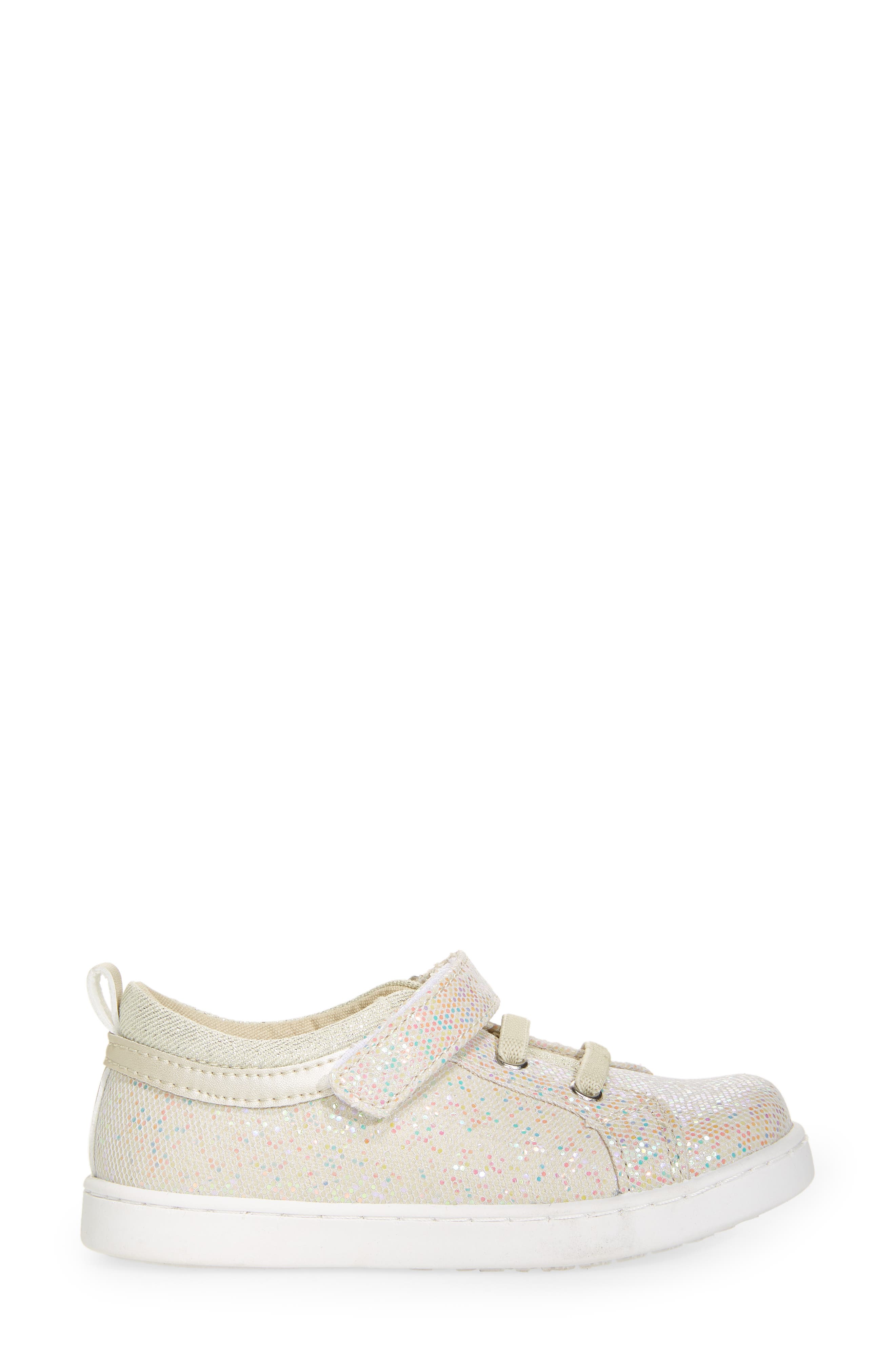 L'AMOUR Natalie Sneaker, Alternate, color, Silver