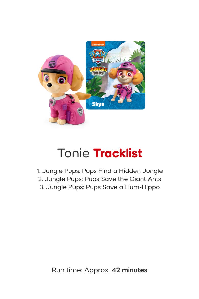 PAW Patrol® 3-Pack Jungle Pups Tonie Audio Character Bundle, Alternate, color, MULTI