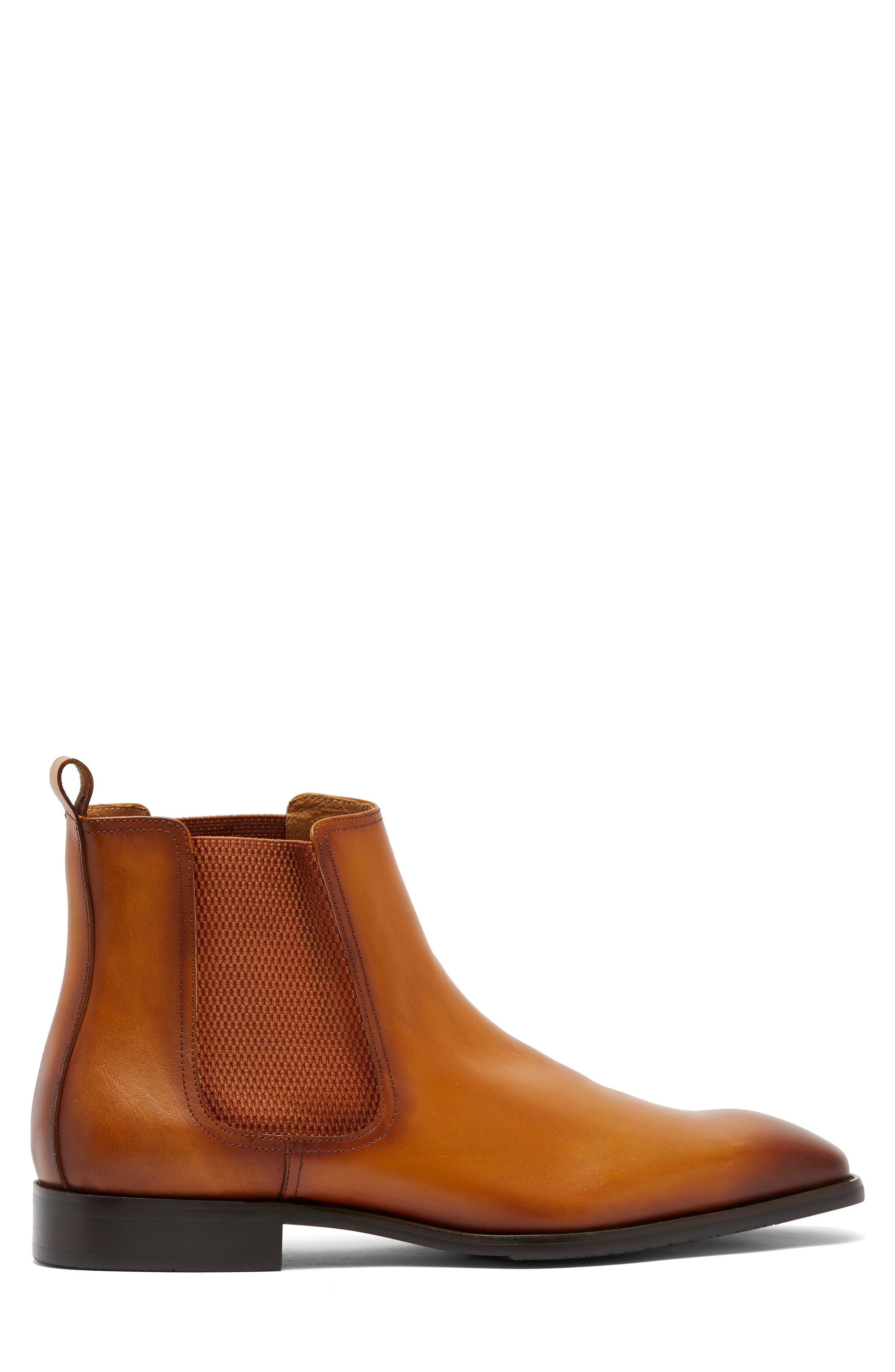 Perseus Plain Toe Chelsea Boot, Alternate, color, COGNAC