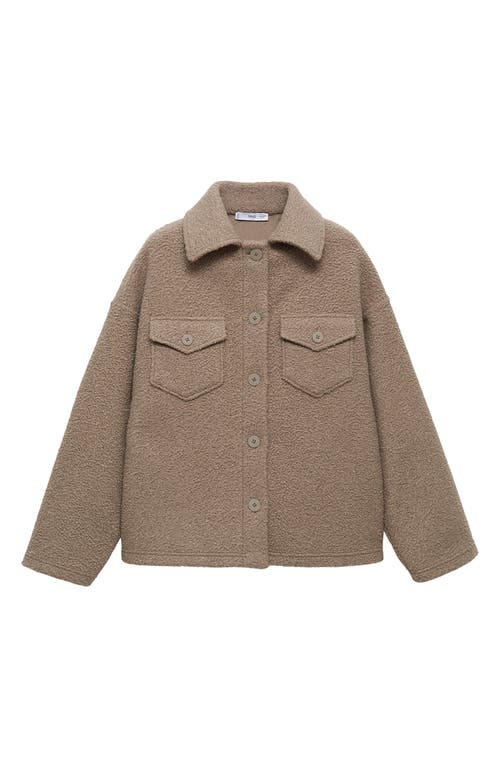 MANGO MANGO BOUCLÉ JACKET