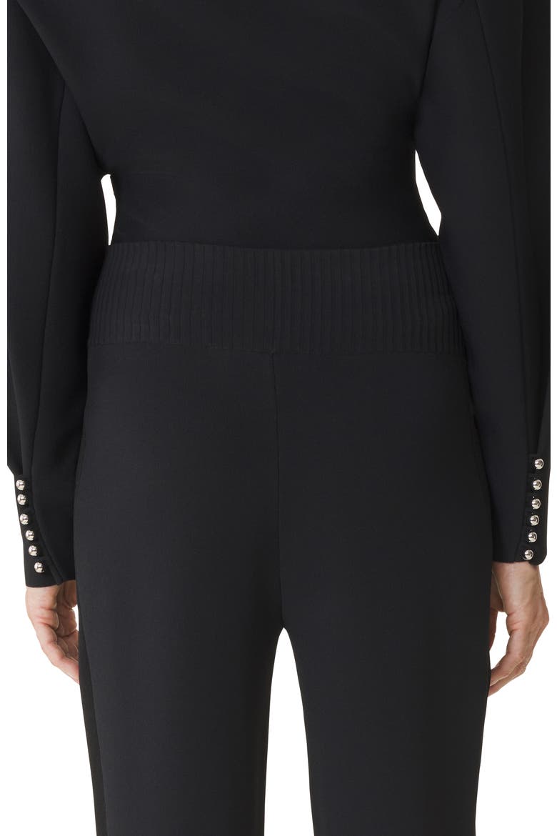 Black Viscose Leggings, Alternate, color, Black