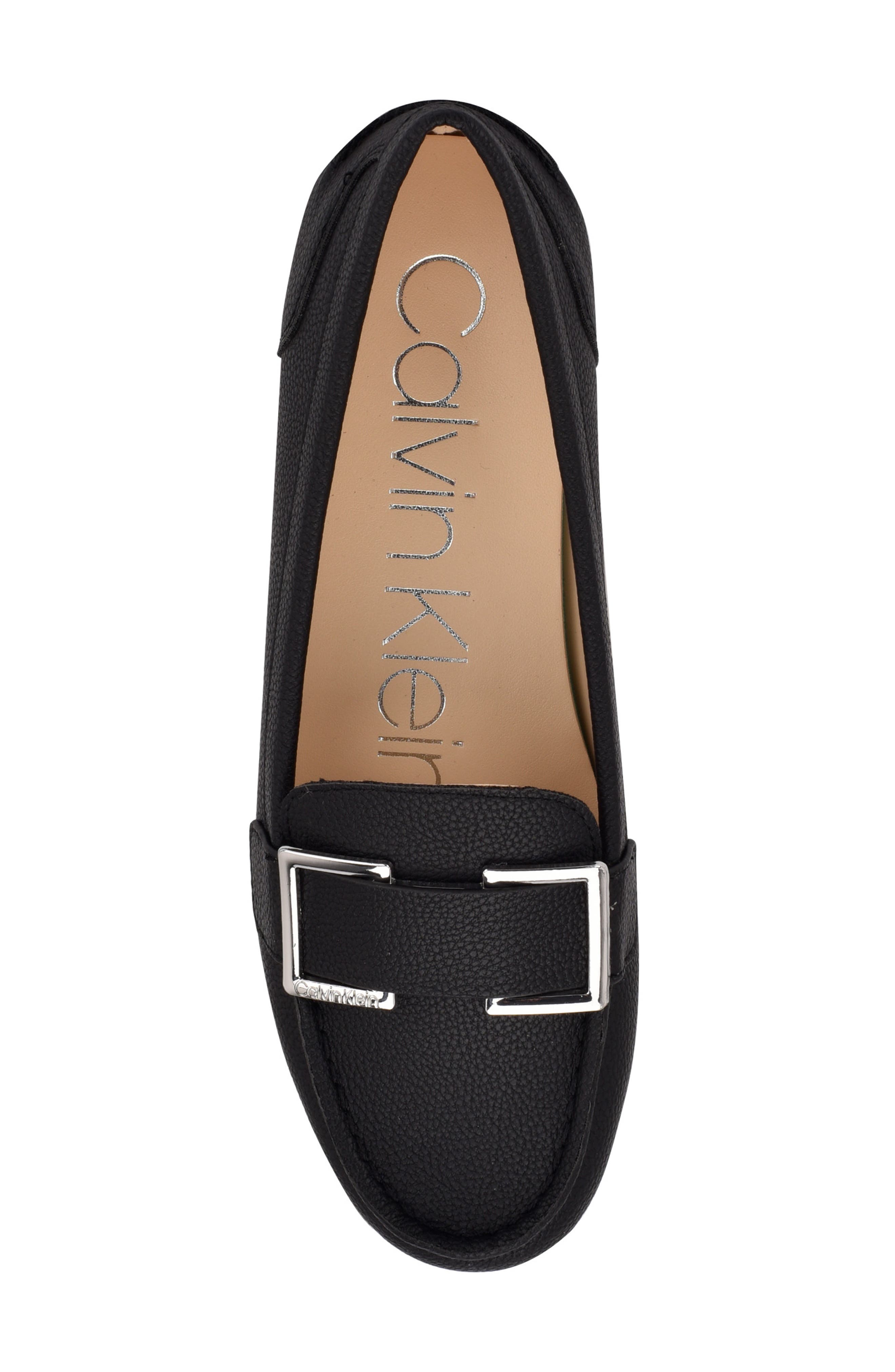 Calvin Klein Lydia Driving Shoe, Alternate, color, Black