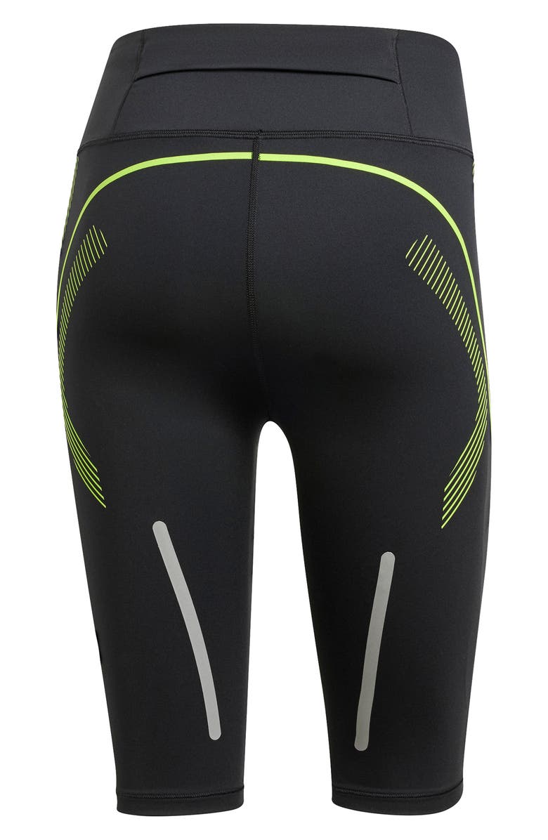 adidas by Stella McCartney TruePace High Waist Stretch Recycled Polyester Bike Shorts, Alternate, color, 