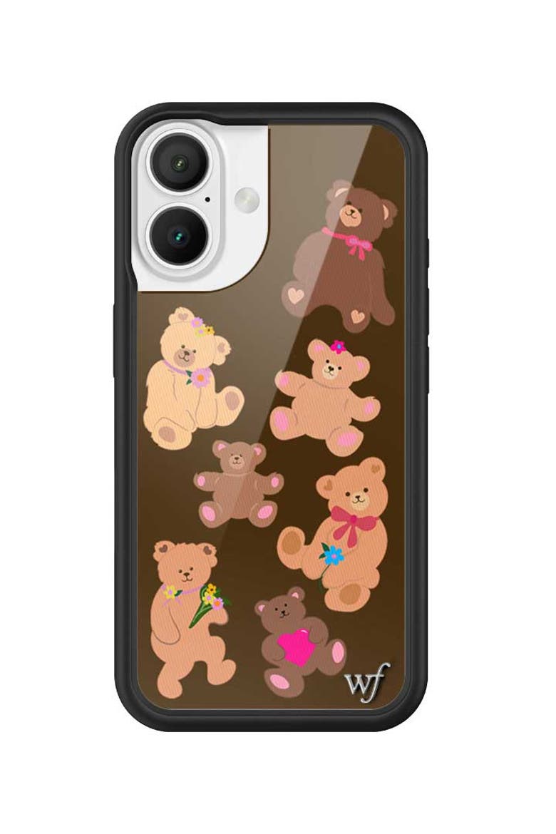Bear-y Cute iPhone Case, Alternate, color, Brown