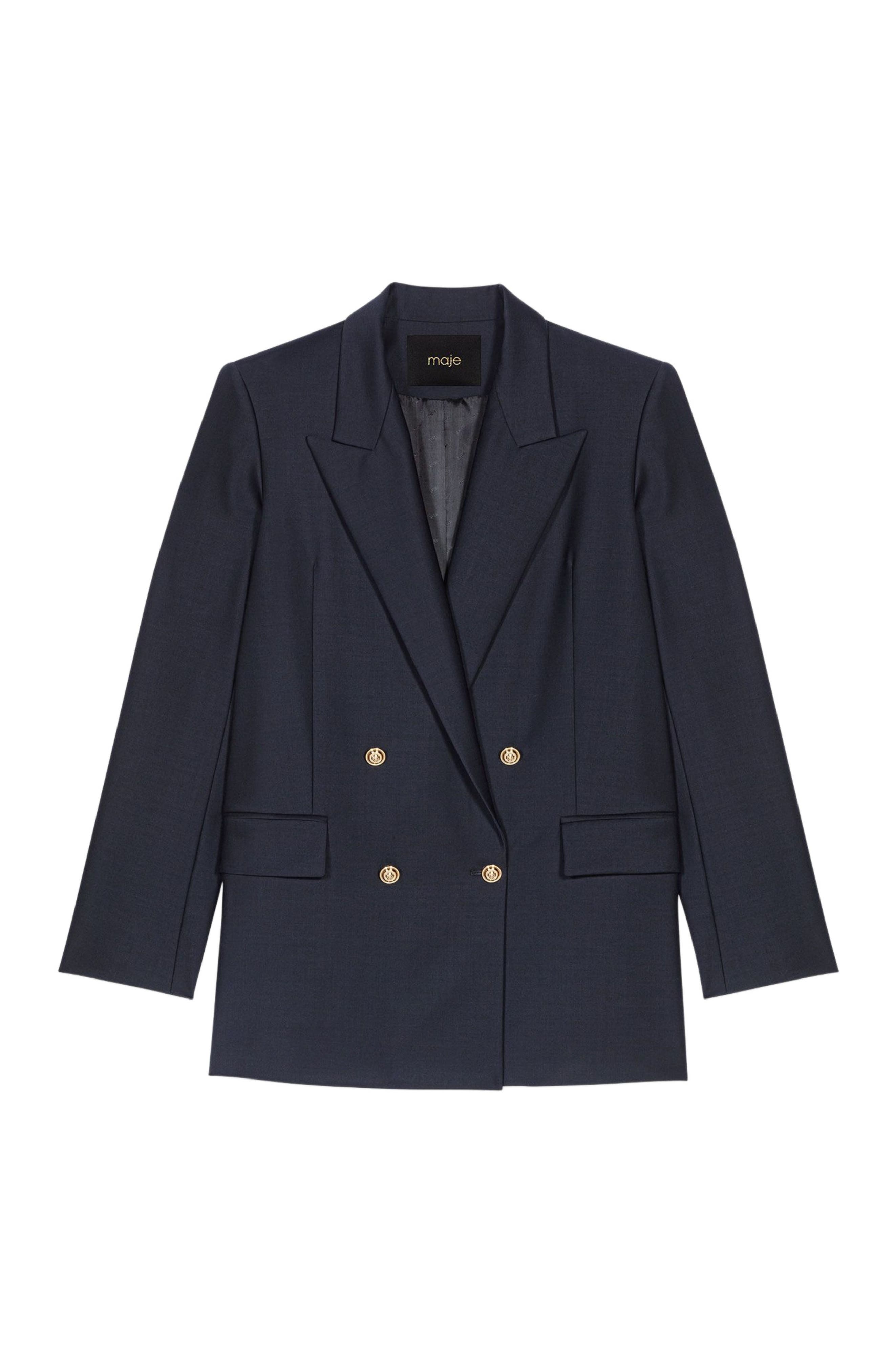 Blazer with gold buttons (Women) | Nordstrom
