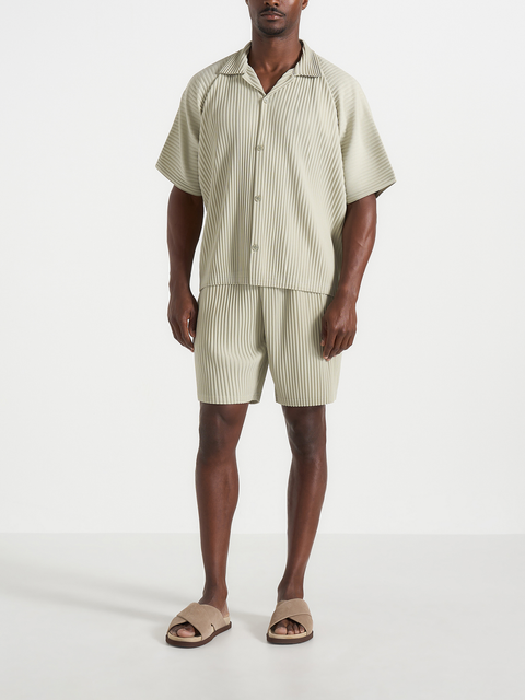 Drew Pleated Shorts