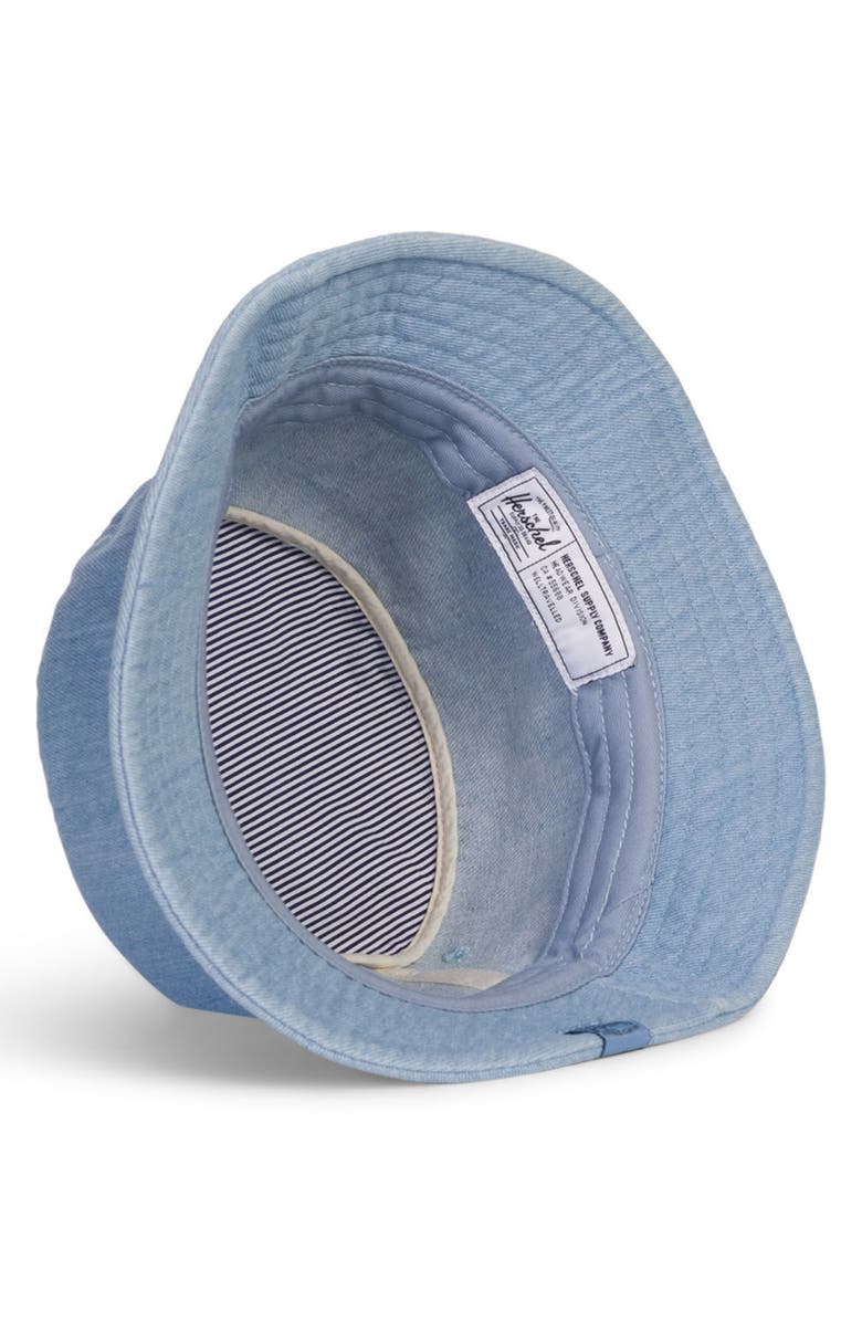 Herschel Supply Co. Lake Denim Bucket Hat, Alternate, color,