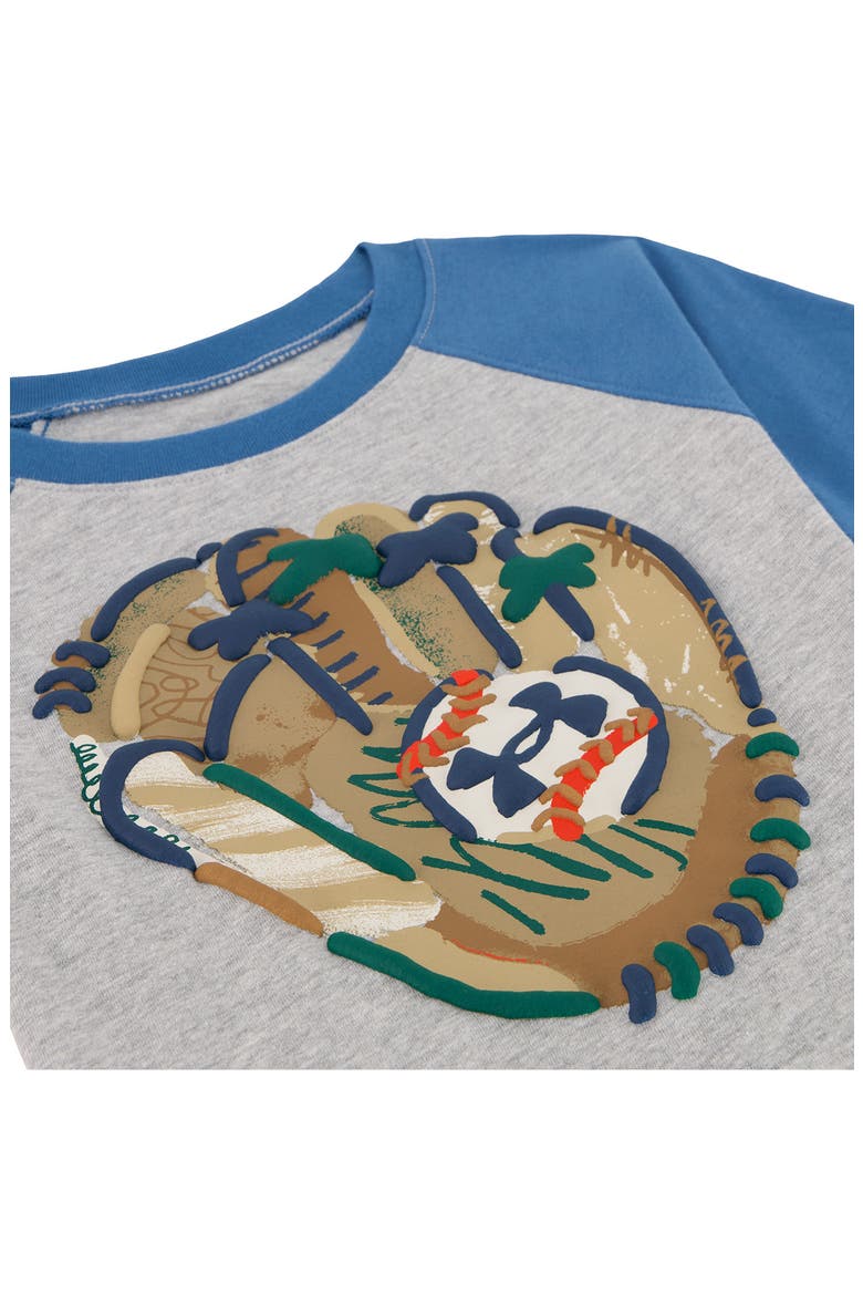 Kids' Baseball Glove Graphic Performance T-Shirt, Alternate, color, MOD GRAY HEATHER