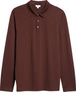 Sunspel Long Sleeve Supima® Cotton Polo