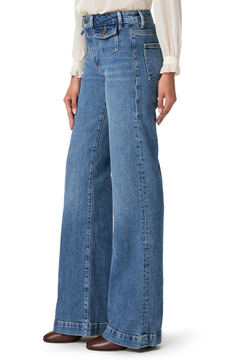 Leenah High Waist Wide Leg Jeans, Alternate, color, COVENTRY