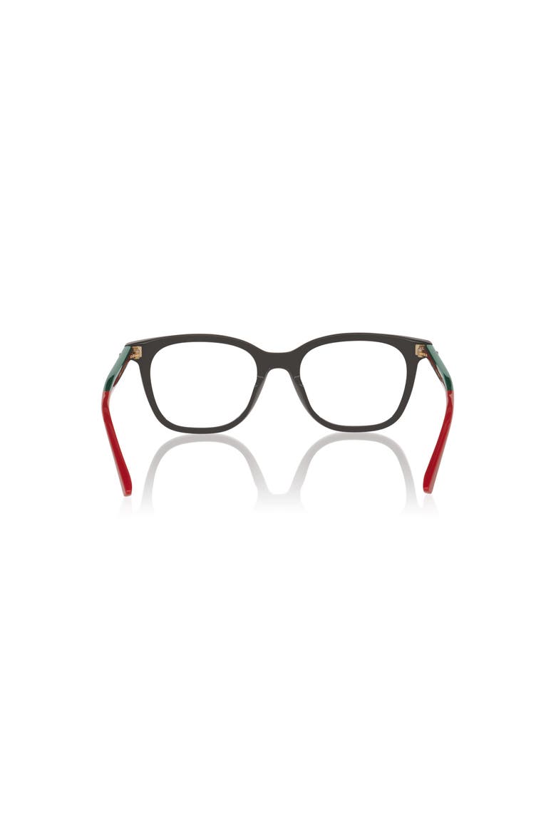 50mm Rectangle optical glasses, Alternate, color, Black