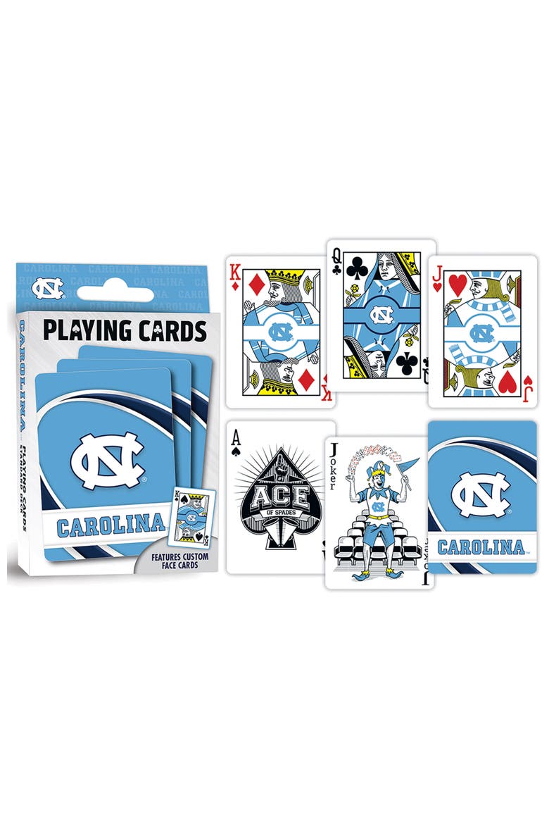 UNC Tar Heels Playing Cards, Alternate, color, Multicolor