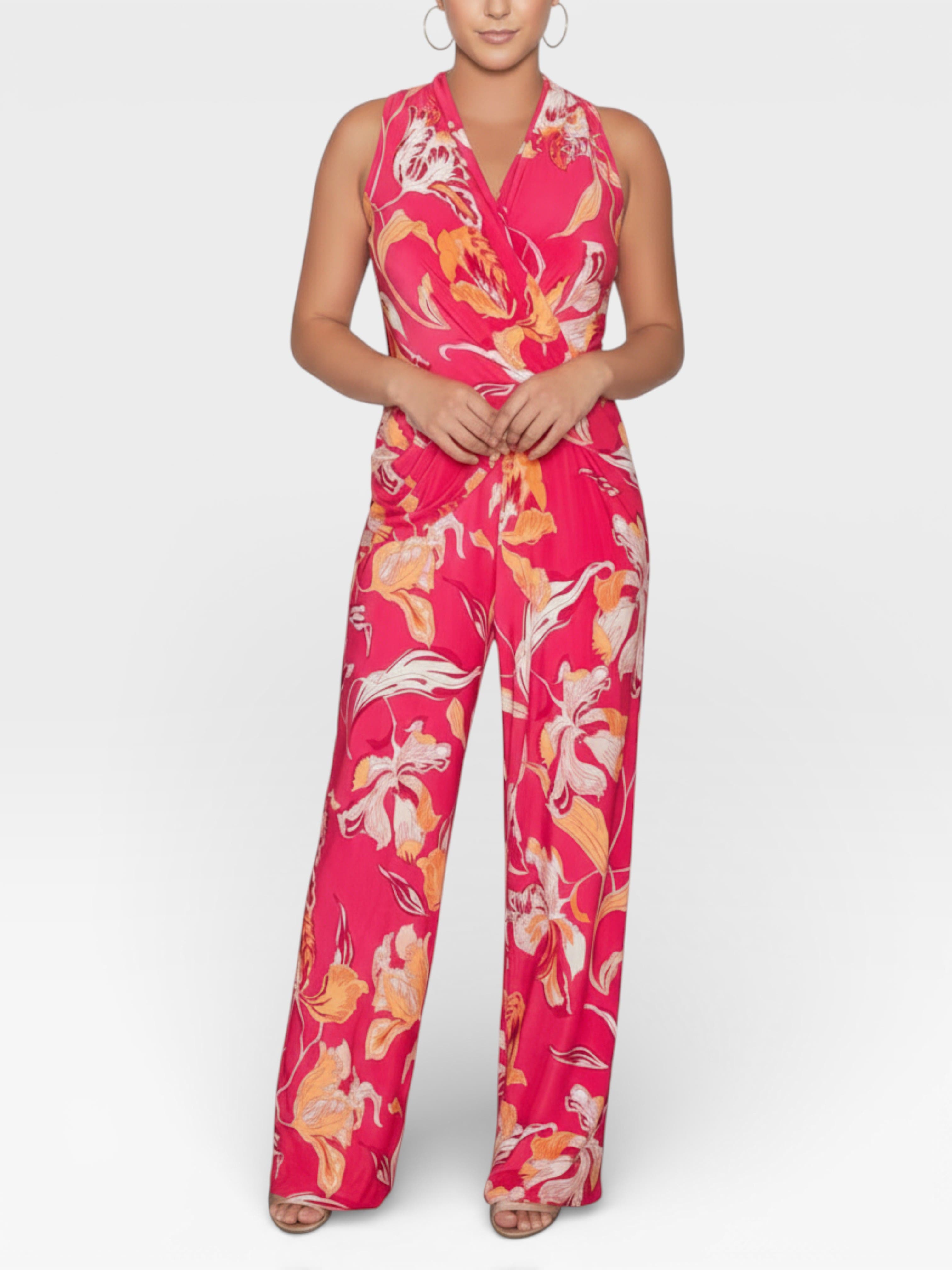 selected Bright Pink Floral