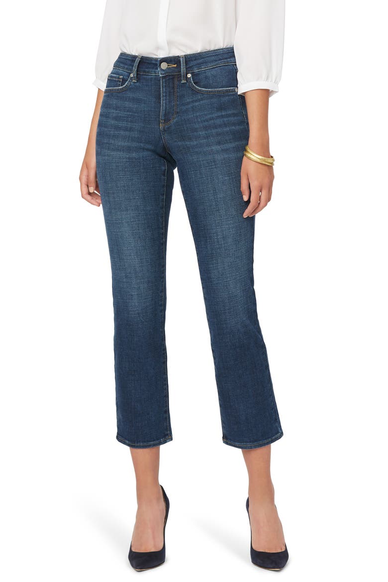 Marilyn Ankle Straight Leg Jeans, Main, color, MARCEL