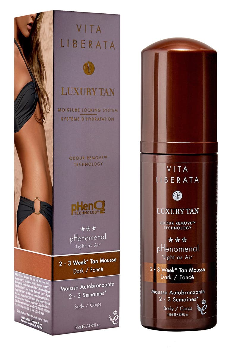 VITA LIBERATA pHenomenal Tinted Tan Mousse, Main, color, 
