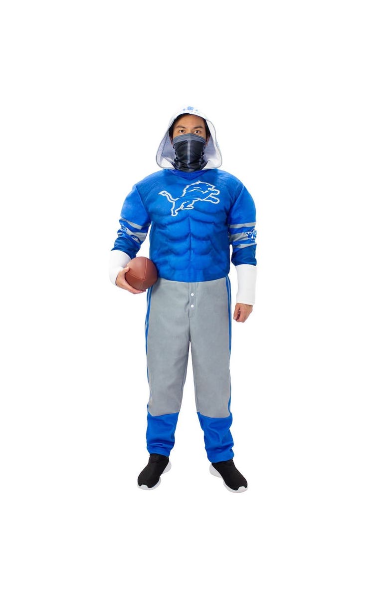 JERRY LEIGH Men's Blue Detroit Lions Game Day Costume, Alternate, color, 