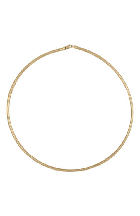 Heirloom Curved Chain Necklace