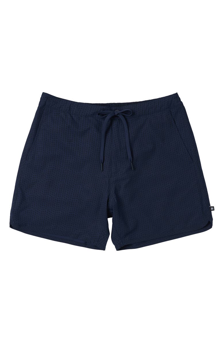 SAXX Harbormaster 2N1 5-Inch Swim Trunks, Alternate, color, Chk Please-Maritime