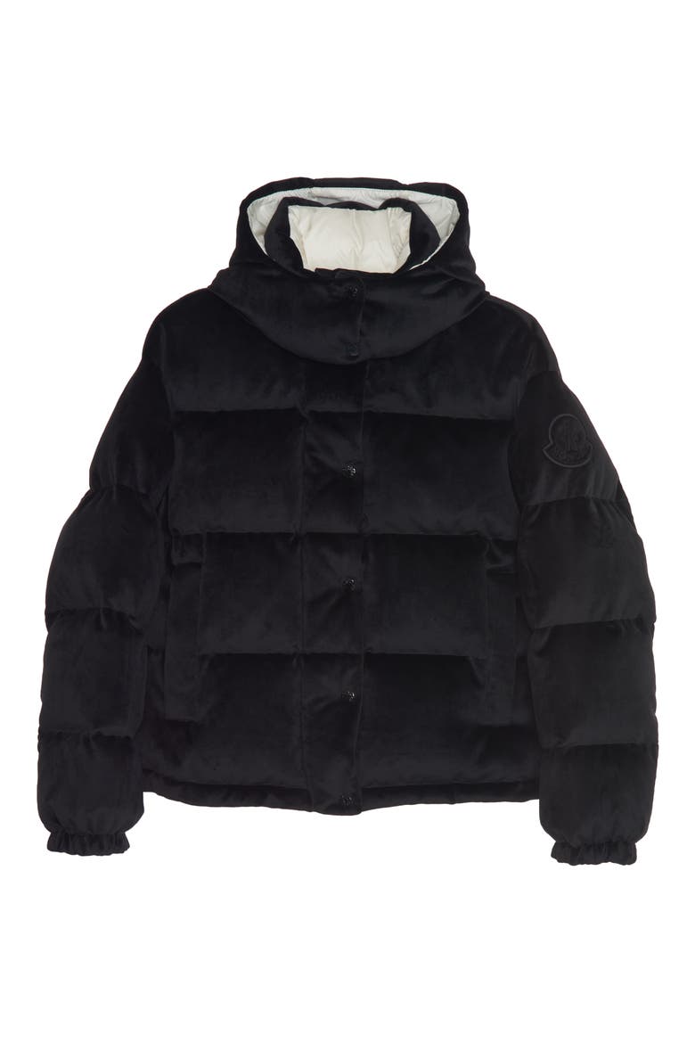 Daos Quilted Down Jacket, Alternate, color, BLACK