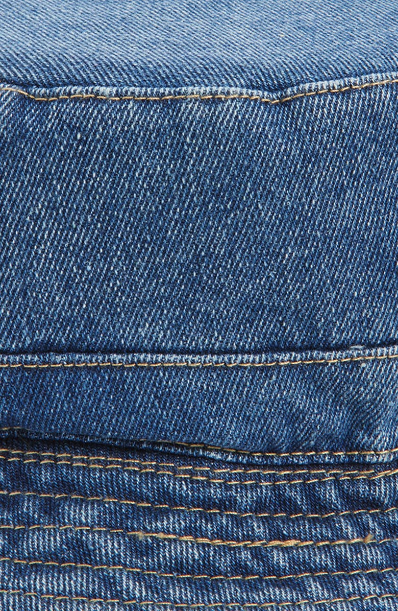 BP. Denim Bucket Hat, Alternate, color, Medium Wash