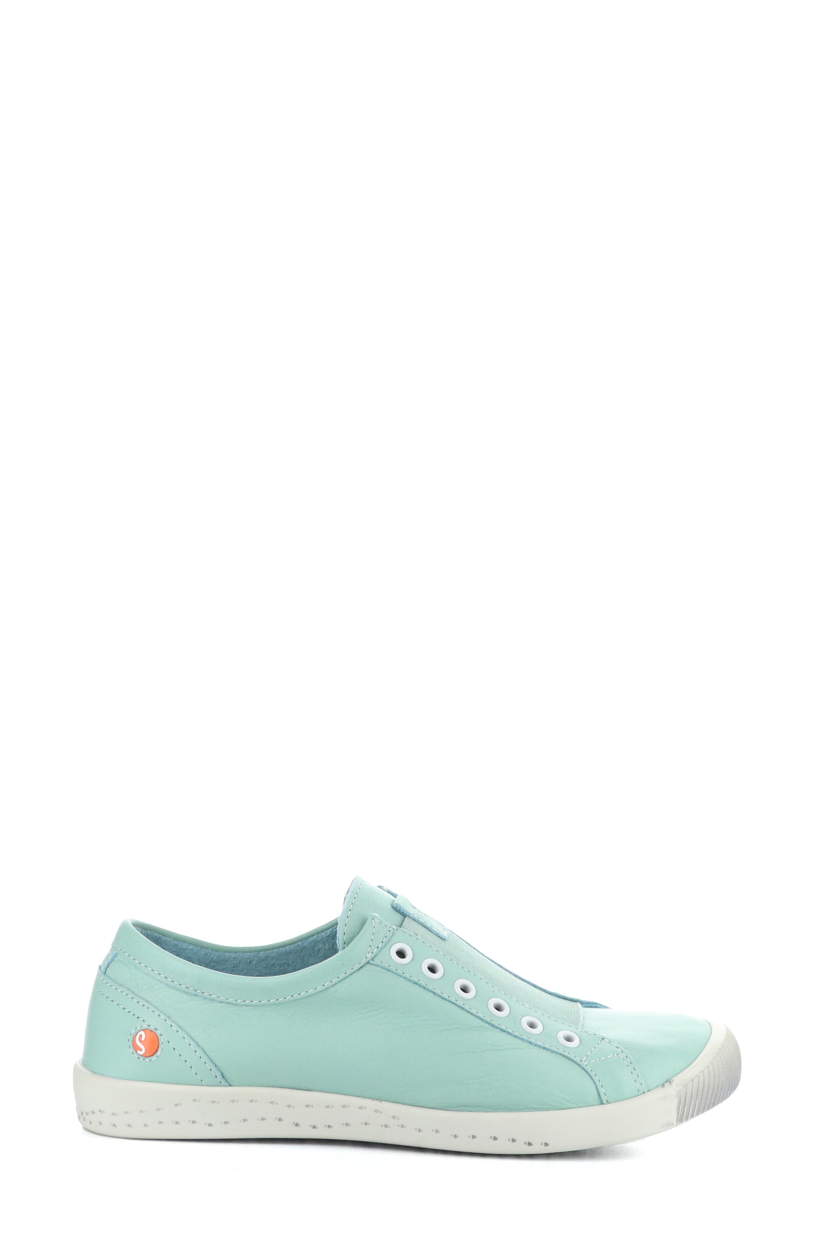 Softinos by Fly London Irit Low Top Sneaker, Alternate, color, 020 Ocean Smooth Lea