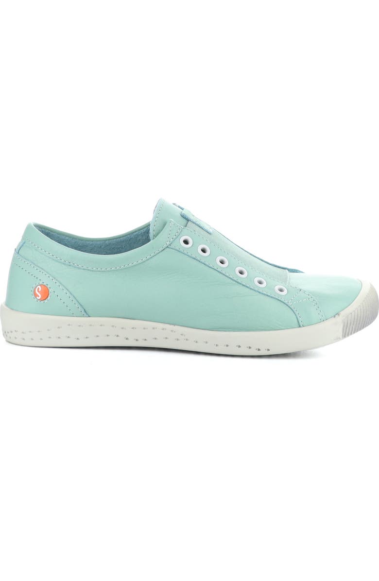 Softinos by Fly London Irit Low Top Sneaker, Alternate, color, 020 Ocean Smooth Lea
