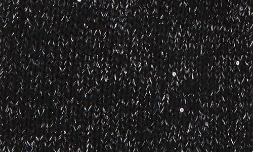 Karl Lagerfeld Paris Shimmer Pompom Beanie & Scarf Set In Black