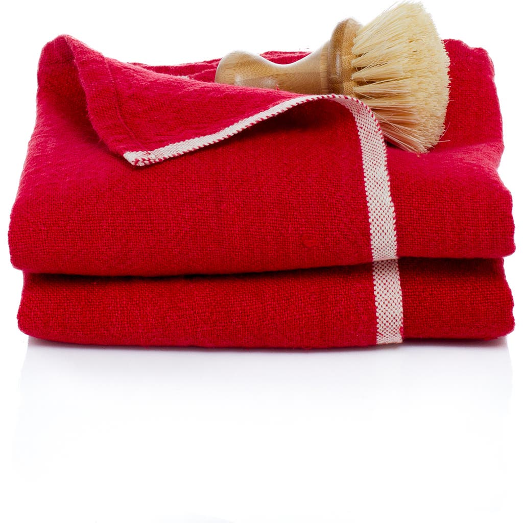 Caravan Home Chunky Linen Towels