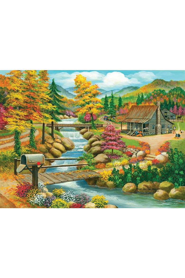 Fall Season 1000 piece Jigsaw Puzzle for Adults, Alternate, color, Multicolor
