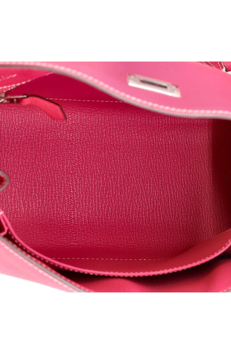 Pre-Owned Hermes Kelly Handbag Pink Epsom with Palladium Hardware 25, Alternate, color, Rose Tyrien