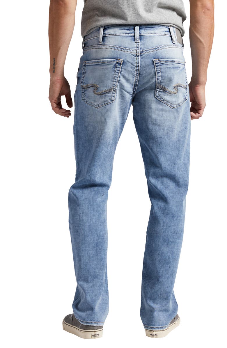 Silver Jeans Co. Eddie Athletic Fit Tapered Jeans, Alternate, color, 