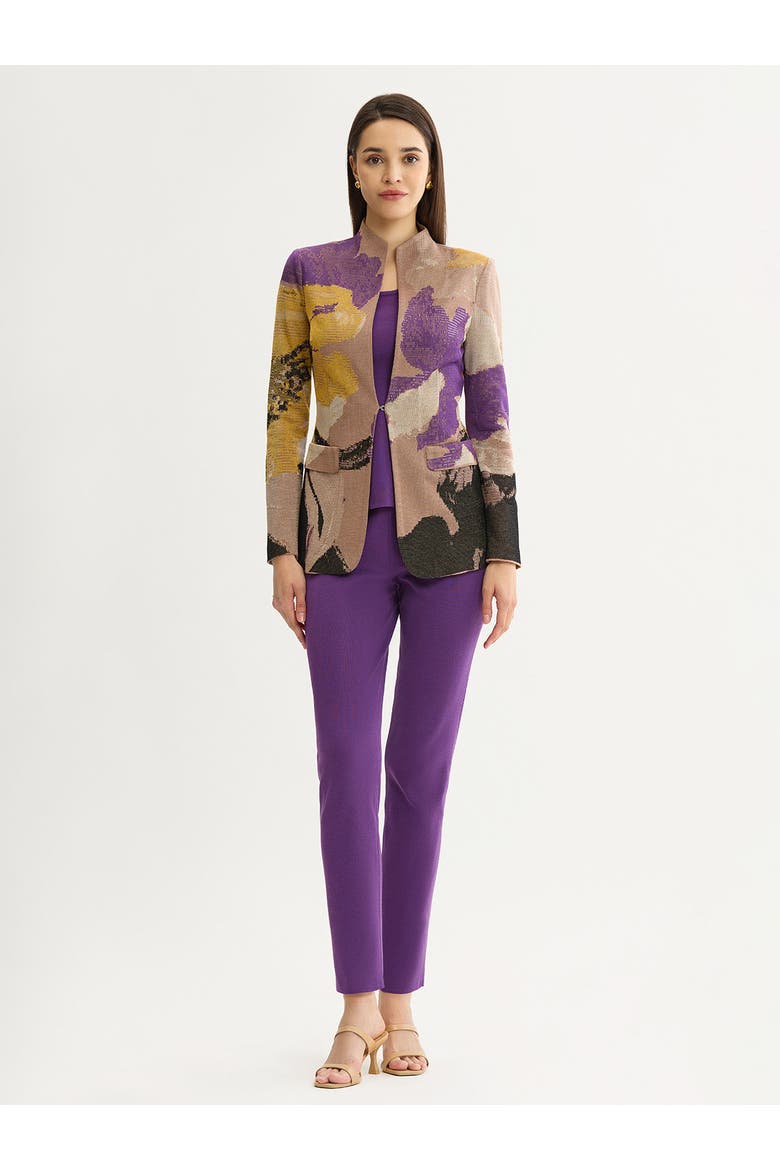 Nancy Slim Leg Mylana Knit Pant, Alternate, color, Fresh Purple