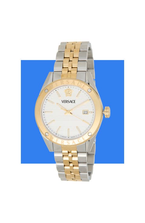 Athletic Bracelet Watch, 43mm