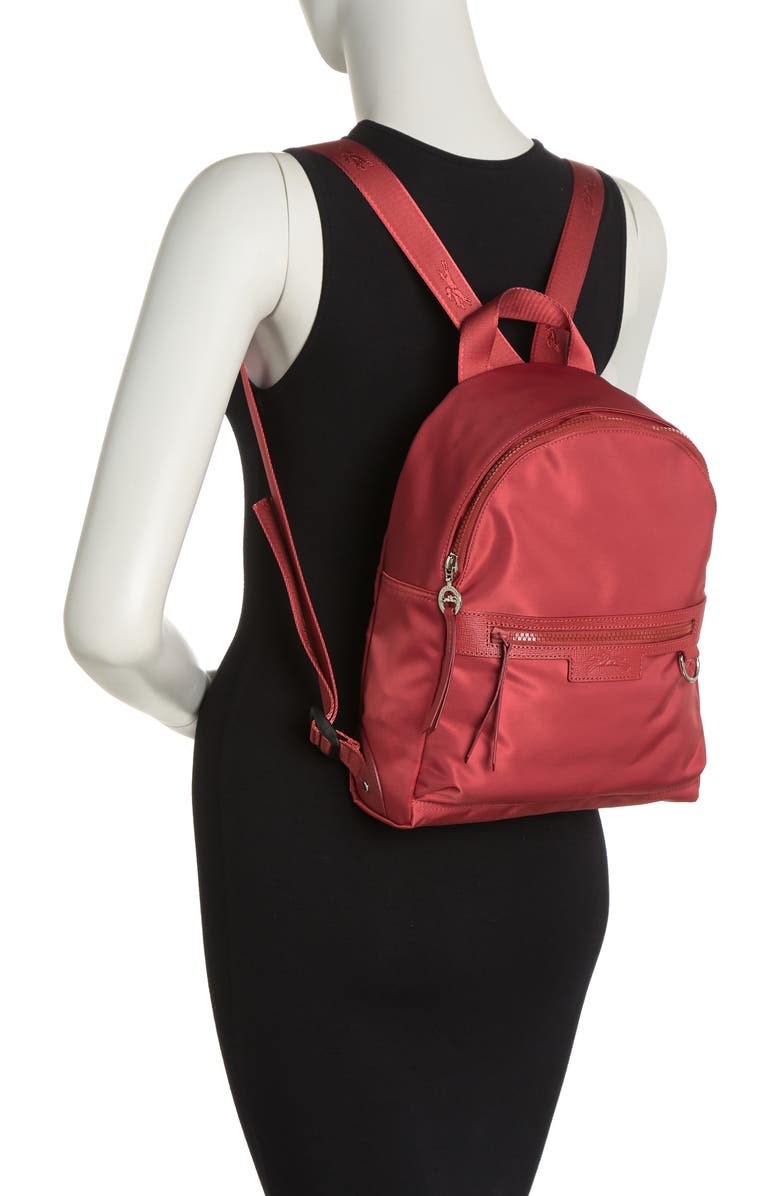 Longchamp Le Pliage Neo Small Backpack, Alternate, color, Red