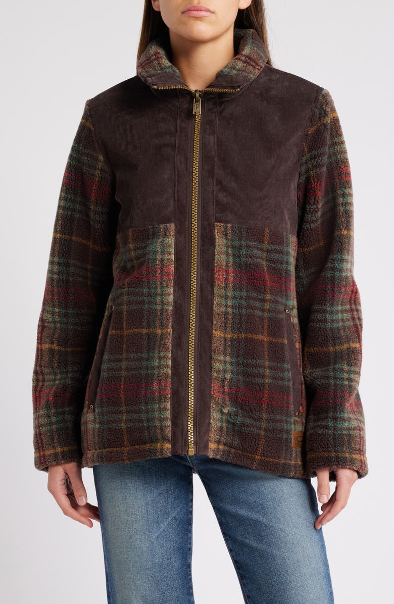 Pendleton Madrona Mixed Media Coat, Main, color,