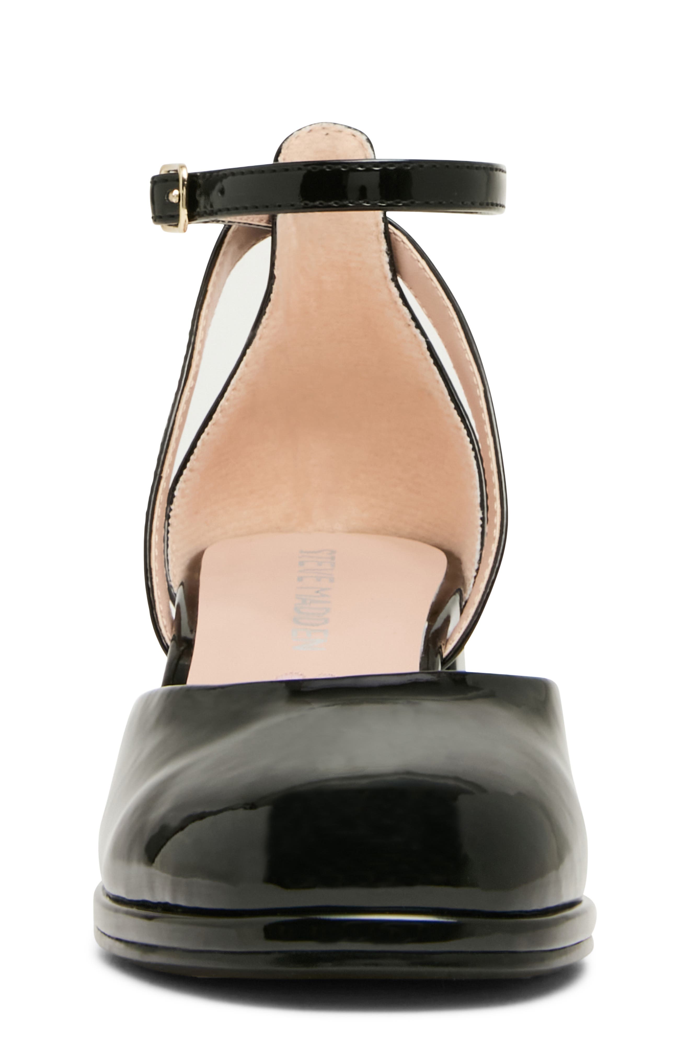 Steve Madden Kids' Jelinor Ankle Strap Platform Pump, Alternate, color, Black