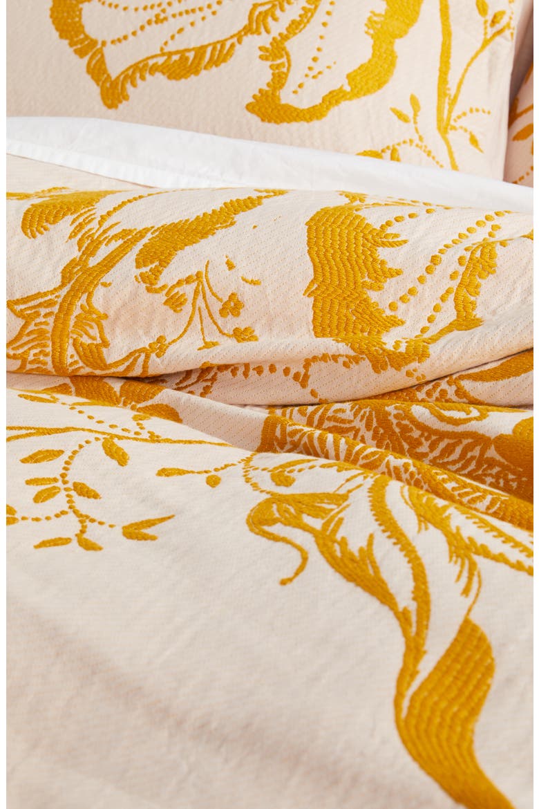 Porte Bonheur Duvet Cover, Alternate, color, BLUSH PINK