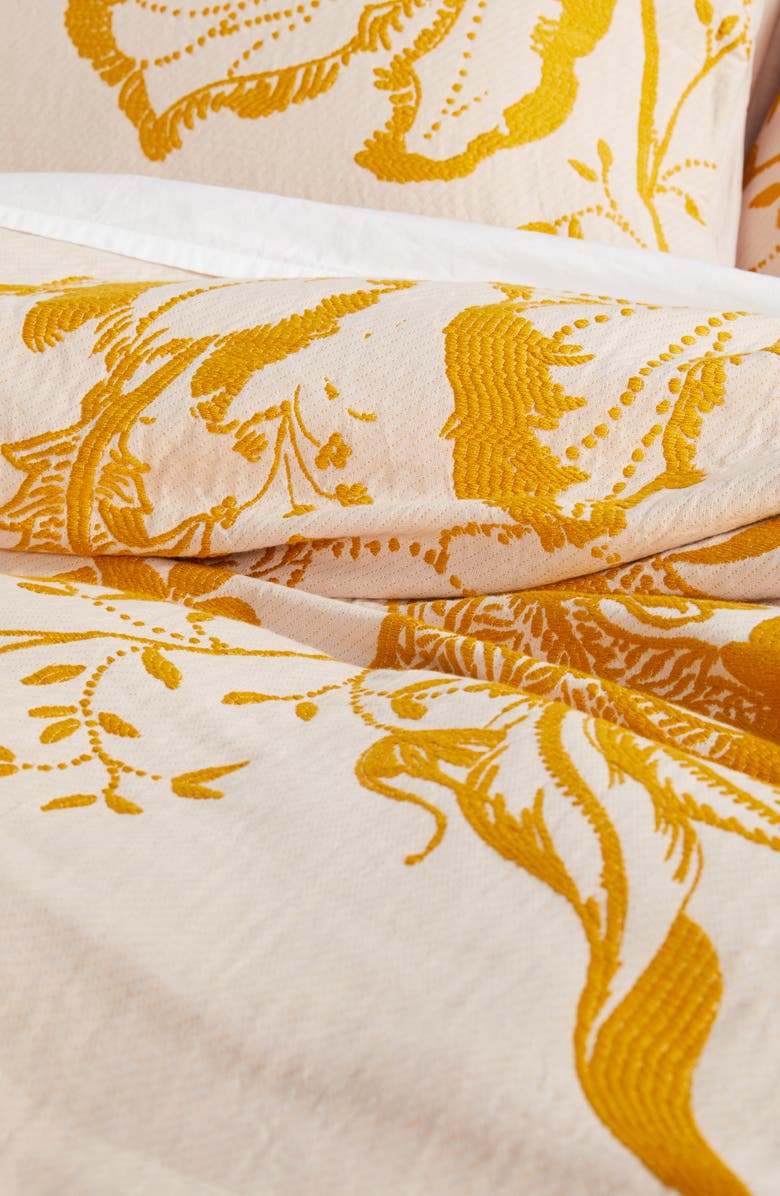 Anthropologie Home Porte Bonheur Duvet Cover, Alternate, color, 