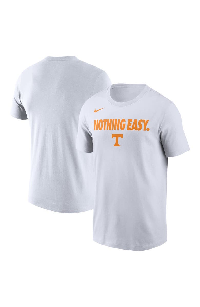 Nike Men's Nike White Tennessee Volunteers 2025 On-Court Bench T-Shirt, Main, color, 