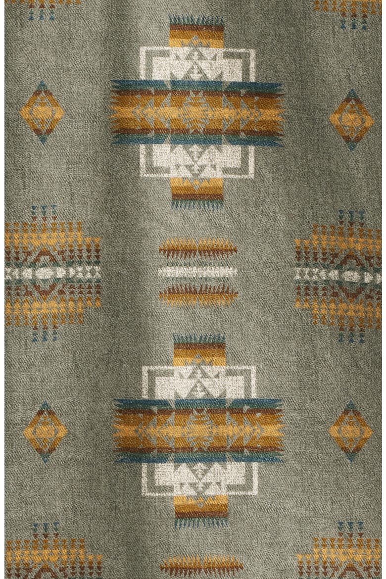 Tanner Twill Button-Up Shirt, Alternate, color, CHIEF JOSEPH STONE