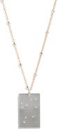 Set & Stones Zodiac Constellation Pendant Necklace