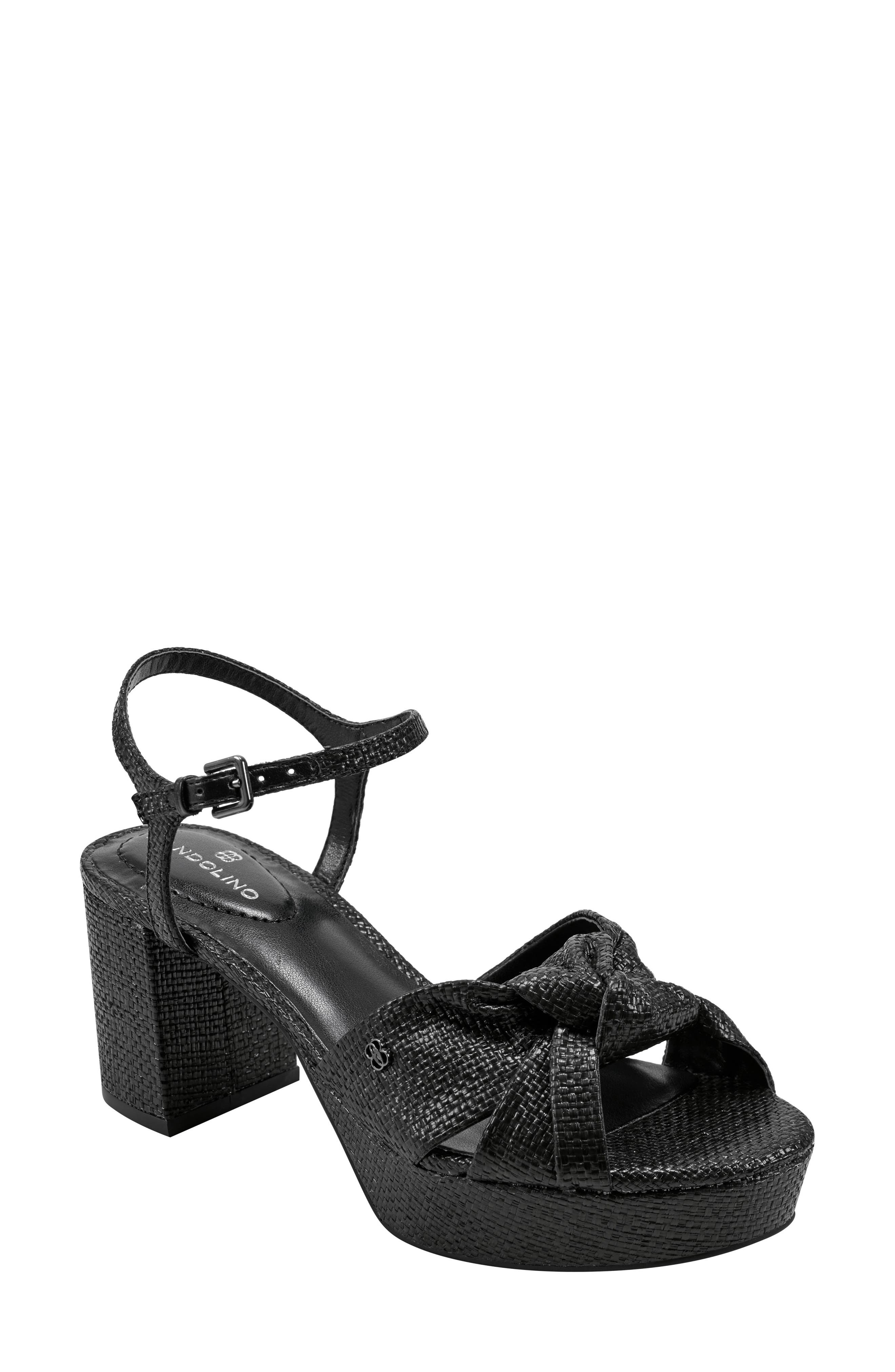 Bandolino Prezley Ankle Strap Platform Sandal, Main, color, 