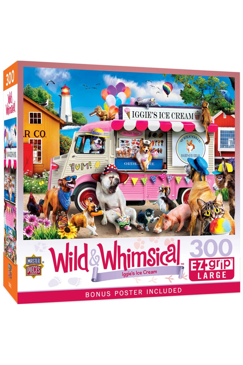 Iggy's Ice Cream 300 Piece Jigsaw Puzzle, Main, color, Multicolor