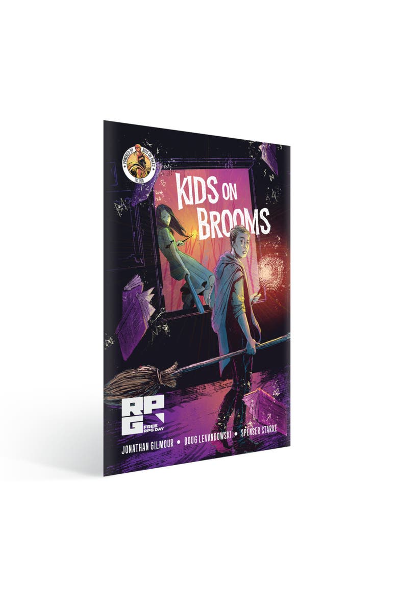 Renegade Game Studios Kids On Brooms, Roleplaying Game, Main, color, Multicolored