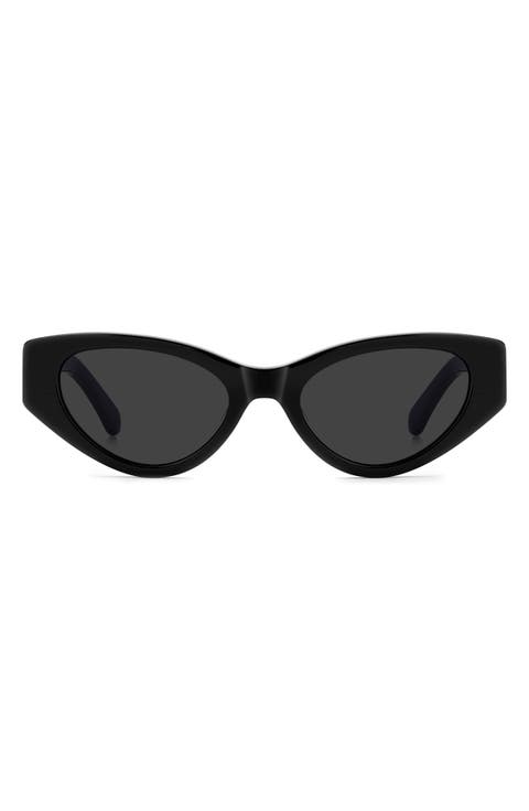 bria 52mm cat eye sunglasses