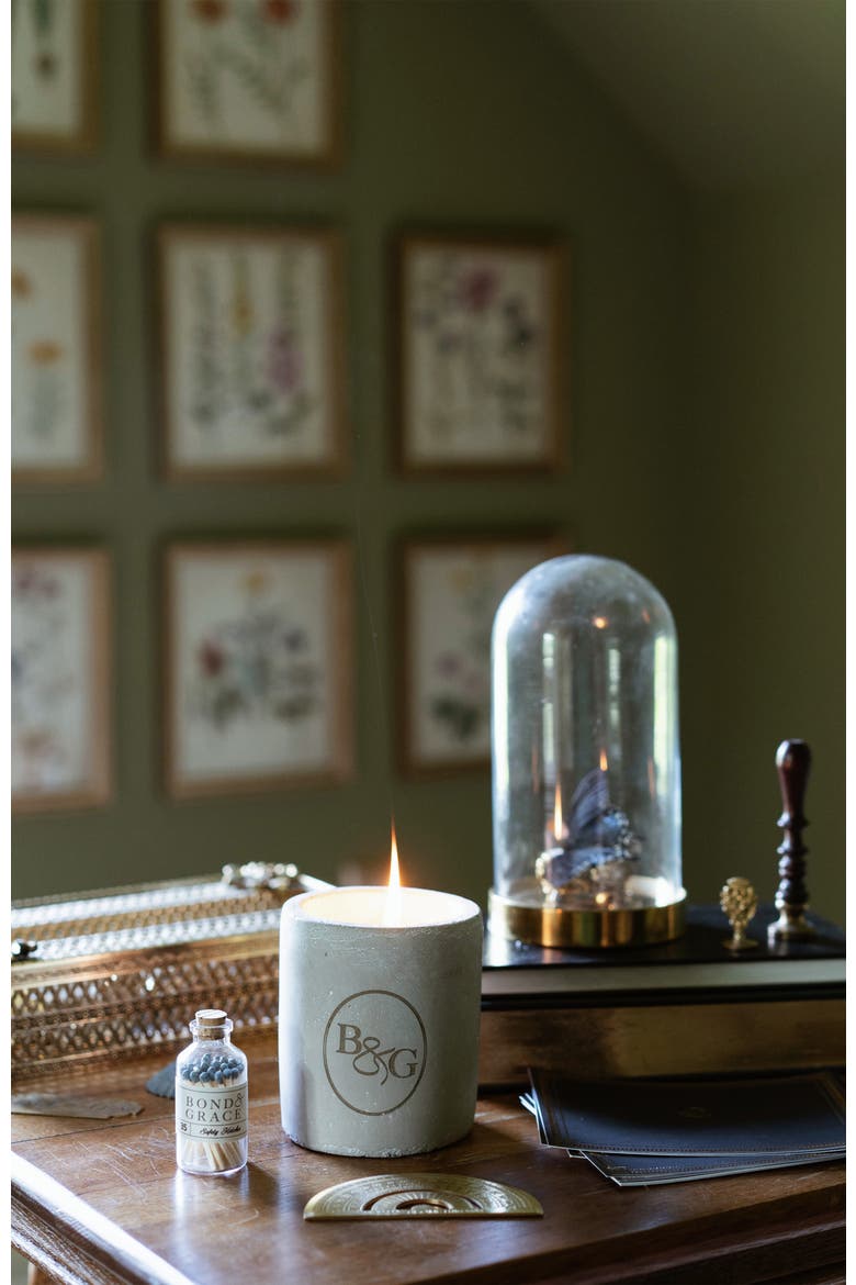 Frankenstein Lavender Scented Candle, Alternate, color, Grey