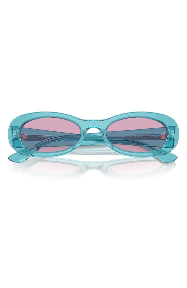 VOGUE 53mm Oval Sunglasses, Alternate, color, 