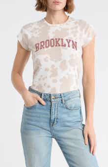 Hi Res Brooklyn Studded Graphic T-Shirt