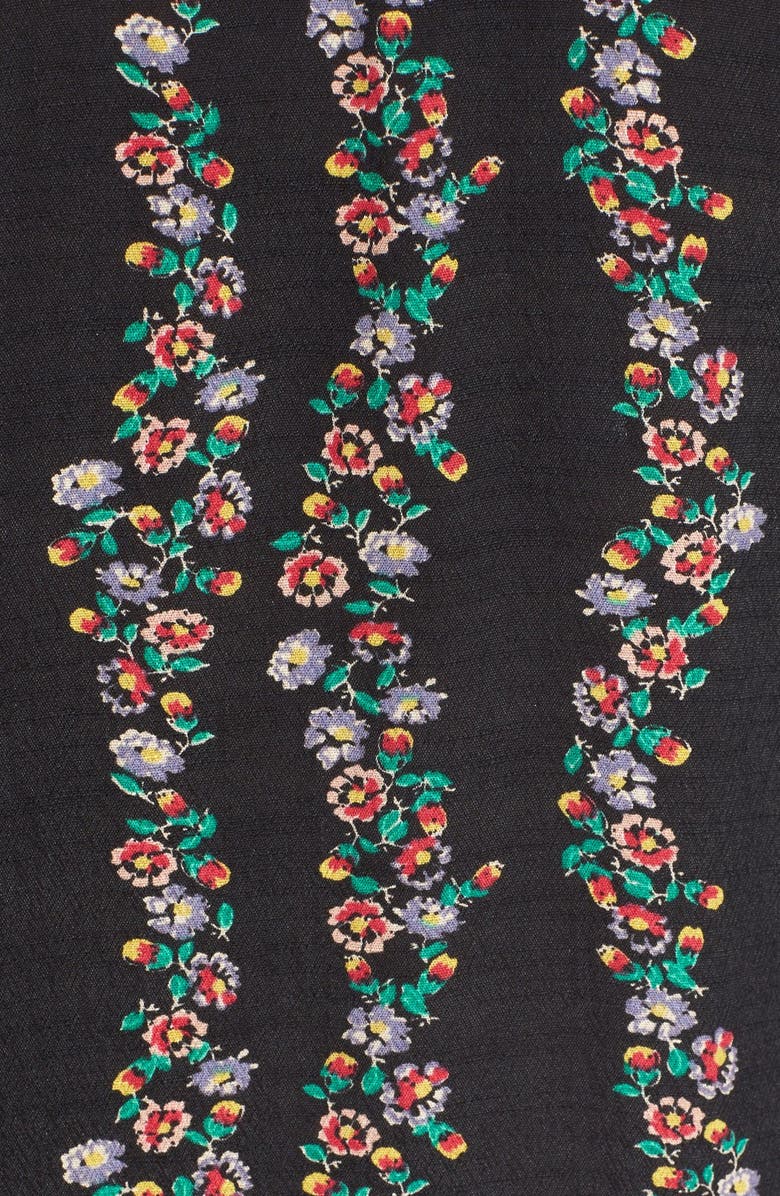 Free People Button Front Shirtdress, Alternate, color,